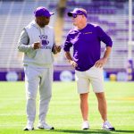 CFB fans react to LSU locker room video with interim HC Frank Wilson after win vs. Arkansas