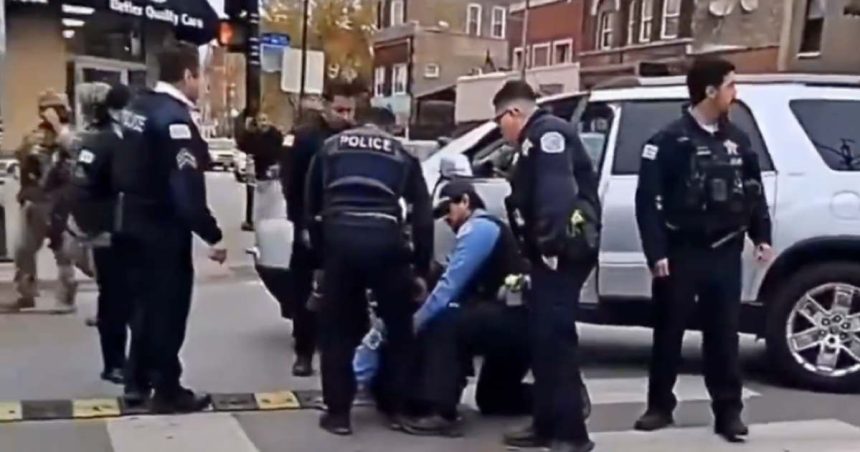 CPD officer hit by truck as Border Patrol faces gunshot, rowdy crowds in Little Village