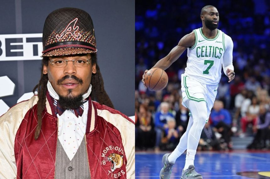 Cam Newton advises Jaylen Brown to embrace baldness after Celtics star’s fake hairline goes viral