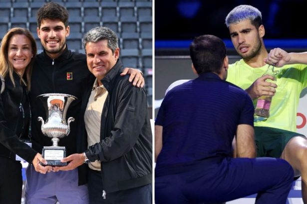 Carlos Alcaraz sends his parents and brother Jaime on emotional rollercoaster with injury scare & touching words in ATP Finals loss