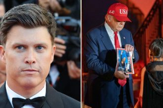 Colin Jost Slammed For ‘Distasteful’ Trump Halloween Joke On SNL