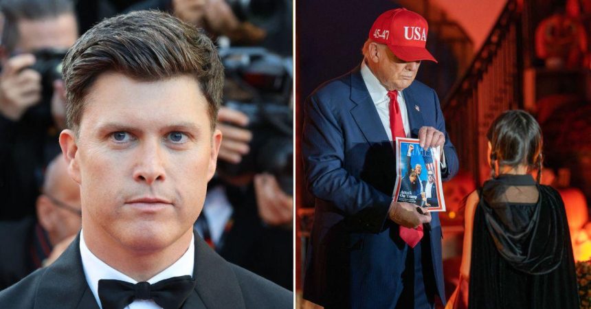 Colin Jost Slammed For ‘Distasteful’ Trump Halloween Joke On SNL