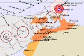 Darwin braces for impact as tropical cyclone bears down