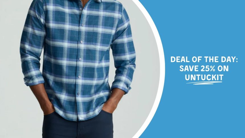 Deal of the Day: Save 25% On UNTUCKit