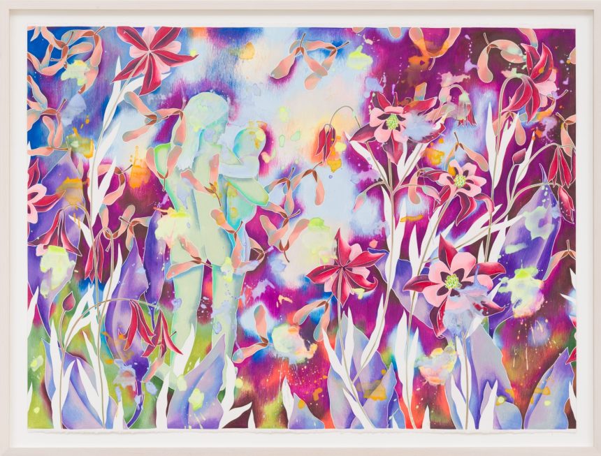 Domestic Life Dissolves into Blooming Gardens in Sarah Ann Weber’s Works — Colossal