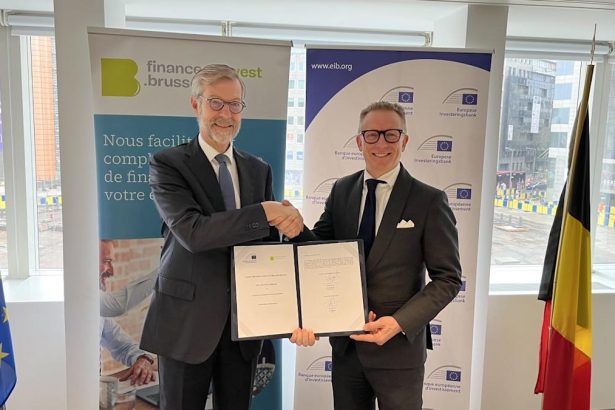EIB and finance&invest.brussels sign loan agreement to boost SME lending