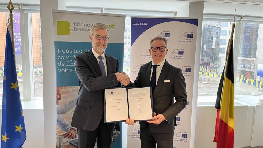 EIB and finance&invest.brussels sign loan agreement to boost SME lending