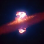 Early views of a supernova’s first moments reveal a lopsided blast