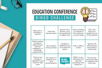 Education Conference Bingo Challenge – We Are Teachers