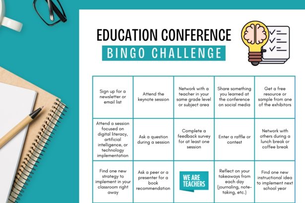 Education Conference Bingo Challenge – We Are Teachers