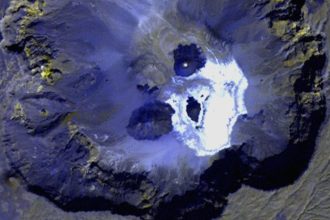 Eerie ‘Skull’ Appears in a Giant Volcanic Pit in The Sahara : ScienceAlert