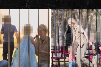 Elizabeth Holmes Spends Time With Family During Prison Visit, on Video