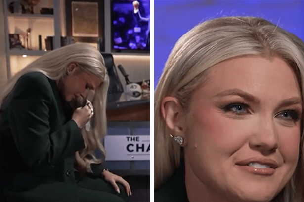 Erika Kirk Breaks Down in Tears While Watching Video of Charlie in New Interview