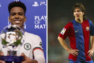 Estevao sets Champions League record that even Lionel Messi missed out on after scoring for Chelsea in 2-2 draw vs Qarabag