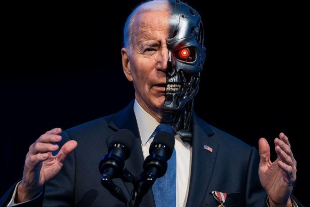 Ex Prez Joe Biden Mocked as Being ‘Trapped in an Exoskeleton’