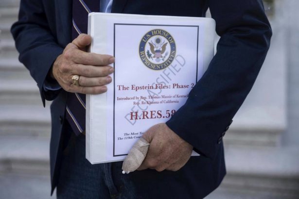 United House House To Vote On Full Release Of Epstein Files