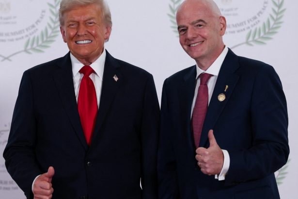 FIFA head says ‘you will see’ at World Cup draw if Trump receives peace prize : NPR