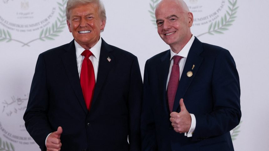 FIFA head says ‘you will see’ at World Cup draw if Trump receives peace prize : NPR
