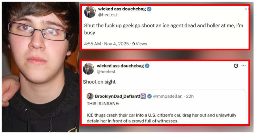 Feds: Indiana man urged others to ‘shoot an ICE agent dead’