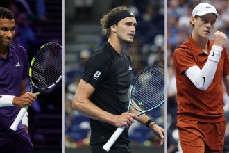 Felix Auger-Aliassime & Alexander Zverev’s qualification scenarios for final SF spot along with Jannik Sinner