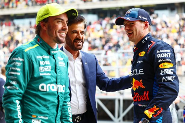 Fernando Alonso reflects on his battle with Max Verstappen during F1 Brazilian GP sprint