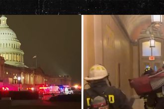 Fire Sparks in US Capitol Subway System, Two Cops Hospitalized