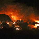 Fire in southwest Japan burns 170 homes, forces evacuations : NPR