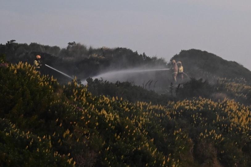 Fireworks thought cause of Tomahawk blaze