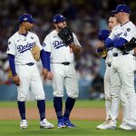 Freddie Freeman and Mookie Betts’ wives react to Dodgers stars’ sharp fits prior Game 6