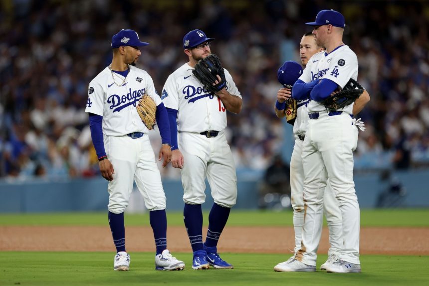 Freddie Freeman and Mookie Betts’ wives react to Dodgers stars’ sharp fits prior Game 6