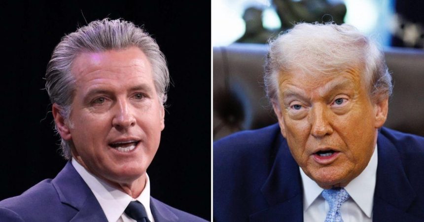 Gavin Newsom Destroys Trump With Embarrassing Photo After ‘Piggy’ Remark