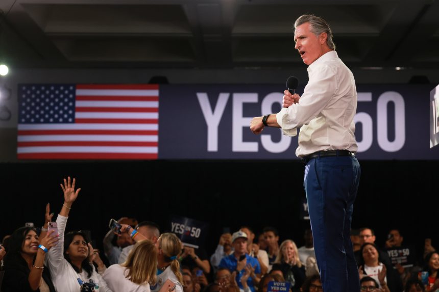 Gavin Newsom's apex moment