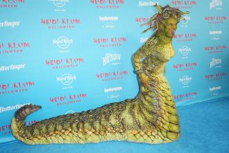 How Did Heidi Klum Become Medusa for Halloween? (Hint: It Took Six Months)