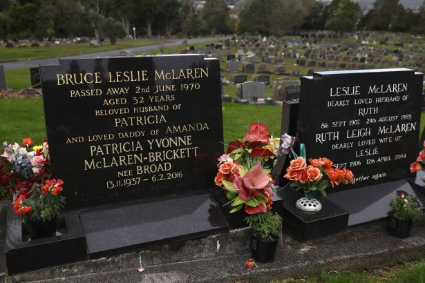 Graves of McLaren founder Bruce and his family was vandalised in a shocking incident in New Zealand