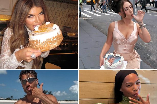 Happy National Cake Day, See Gallery of Celebs Taking a Bite of the Action