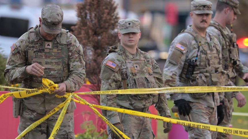 Here’s what we know about the shooting of 2 National Guard members in D.C. : NPR