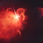 Huge cloud of plasma belched out by star 130 light years away