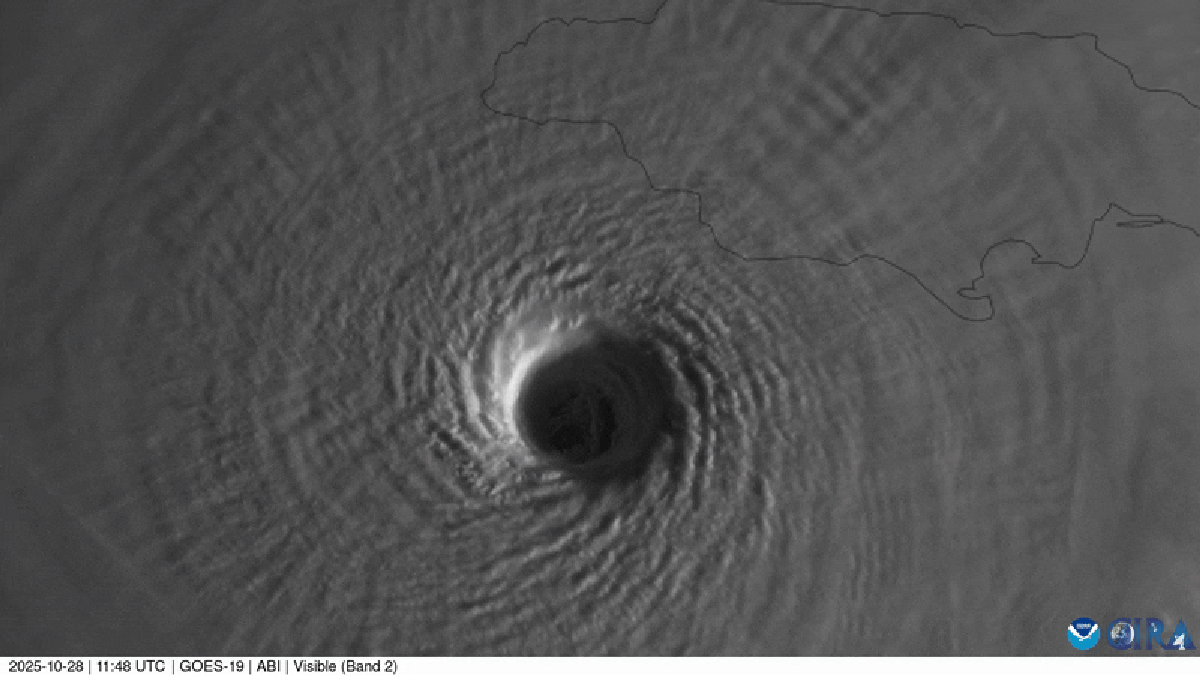 Hurricane Melissa’s 252-mph Gust Sets New Wind Record
