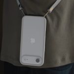 I tried the Apple Crossbody Strap. It’s convenient, but the phone looks silly when the strap is removed.