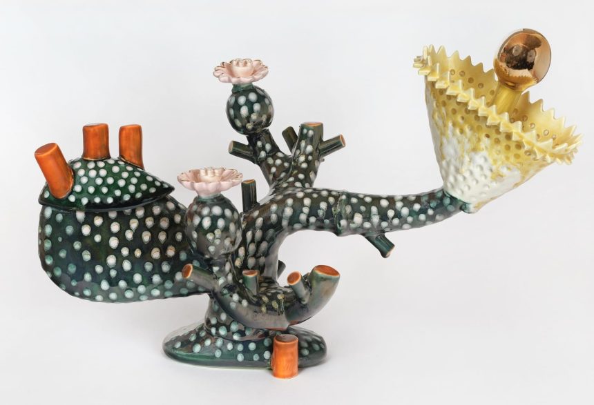 In Surreal Ceramics, Megan Bogonovich Imagines a Fantastical Garden — Colossal