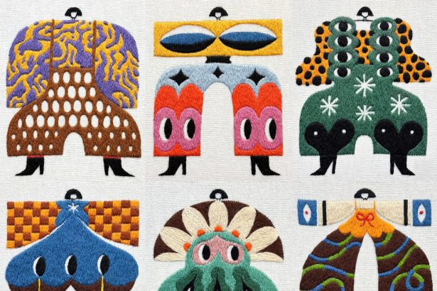 Irene Saputra Invents Elaborate, Playful Outfits in Her Vibrant Embroideries — Colossal
