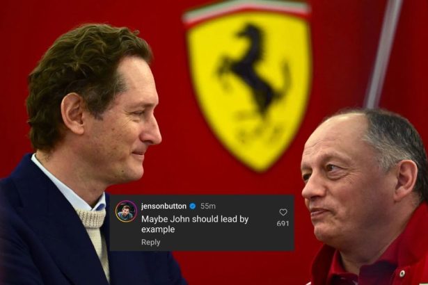 Jenson Button sends blunt message to Ferrari chairman John Elkann after his harsh criticism of Lewis Hamilton and Charles Leclerc