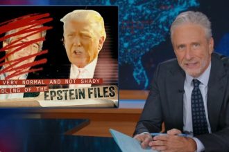 Jon Stewart Slams Trump For Saying He Has Nothing to Hide With Epstein