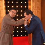 Jonathan Groff Smooches Bowen Yang