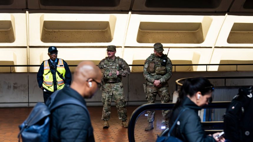 Judge temporarily blocks National Guard deployment in D.C. : NPR