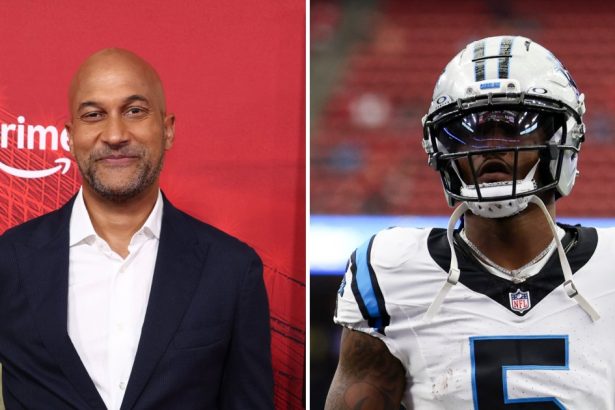 Keegan-Michael Key Visits Panthers Team Meeting to Support Rico Dowdle