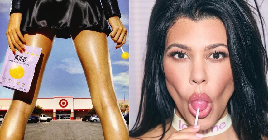 Kourtney Kardashian’s ‘Gross’ Vagina Lollipops Spark Backlash