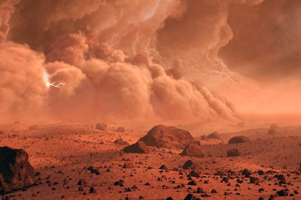 Listen to the crackle of Martian ‘mini-lightning’