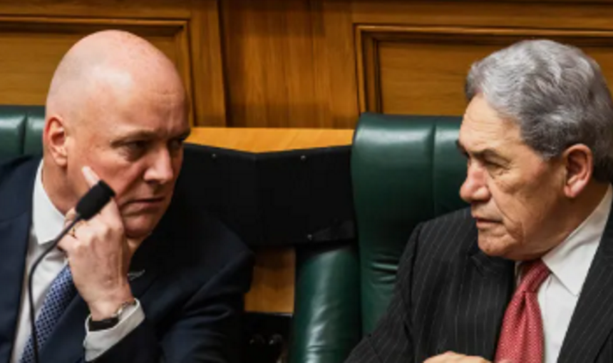 Luxon brushes off Winston Peters’ asset sales criticism