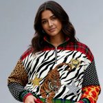 Make a Bold Statement in This Vibrant Half-Zip Sweatshirt